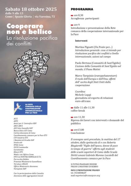 Cooperare non è bellico
