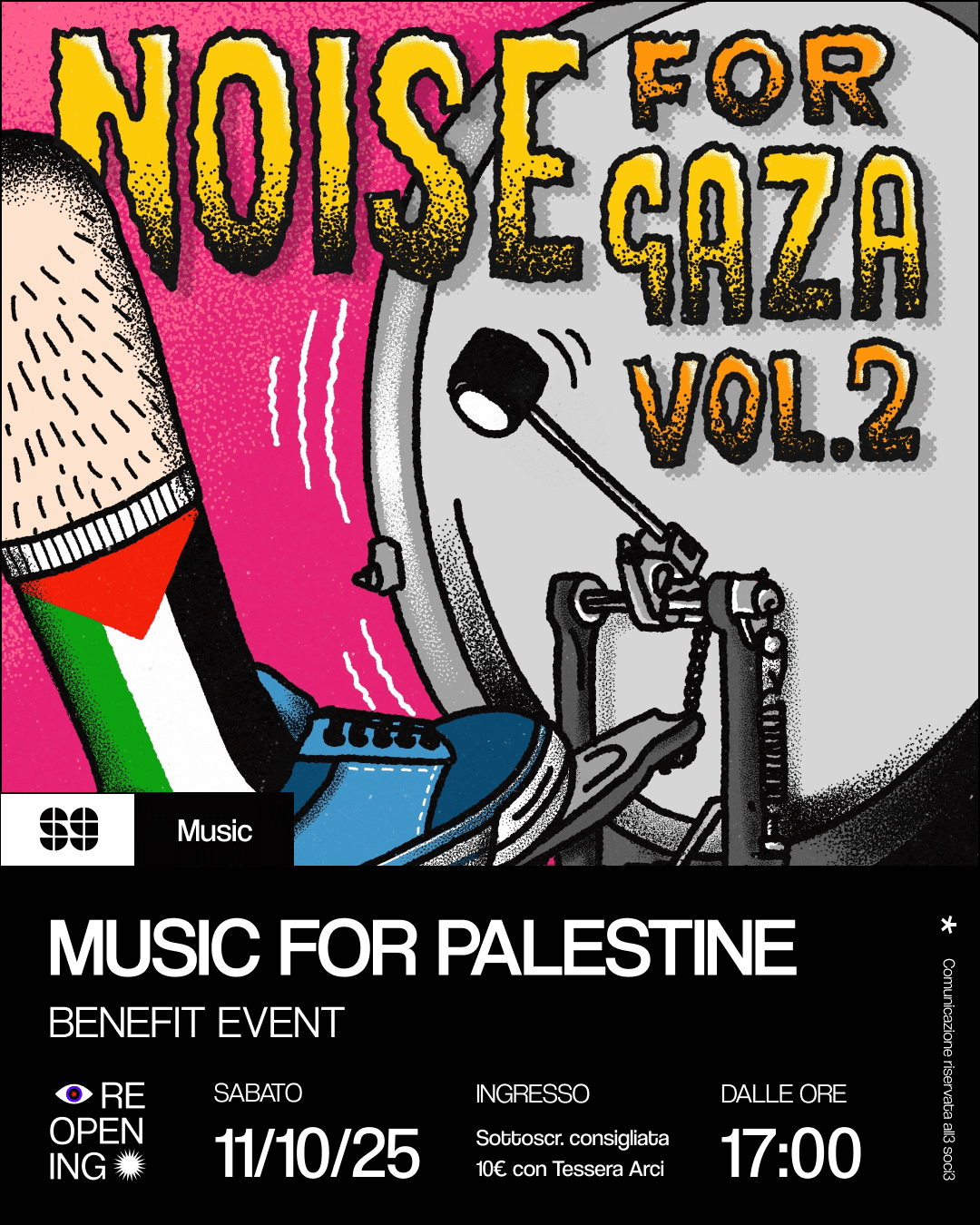 Live: Noise for Gaza