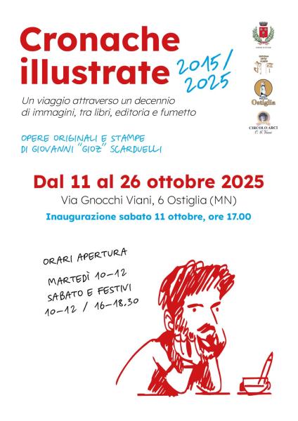 "Cronache illustrate 2015/2015 -un viaggio attraverso un decennio di immagini, tra libri, editoria e fumetto"