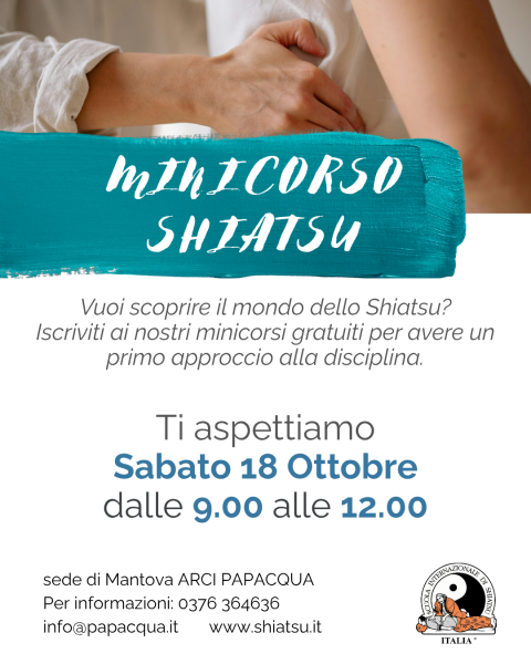Minicorso Shiatsu