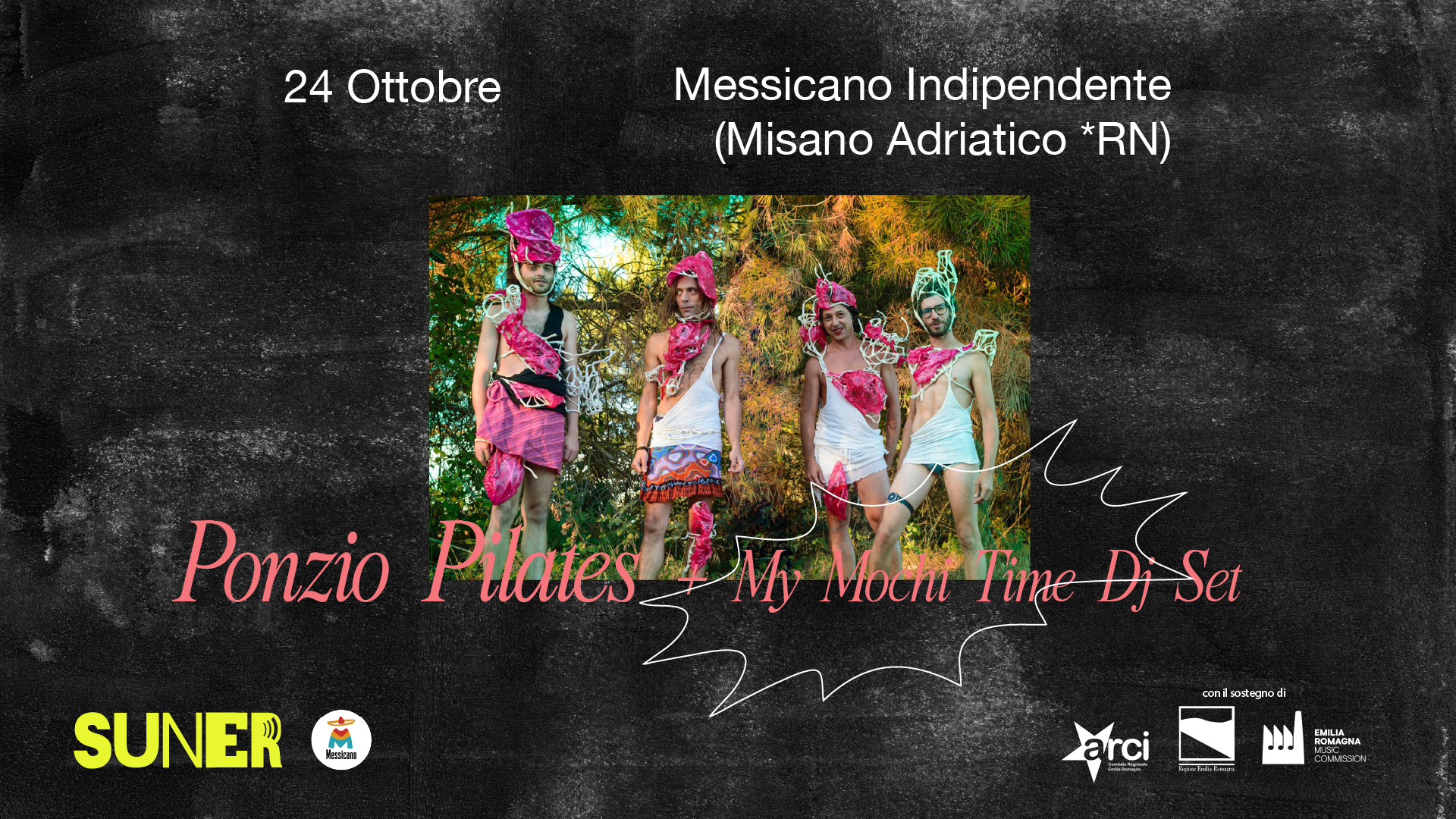 PONZIO PILATES + MY MOCHI TIME dj set @Messicano Indipendente RN ✧ SUNER Festival