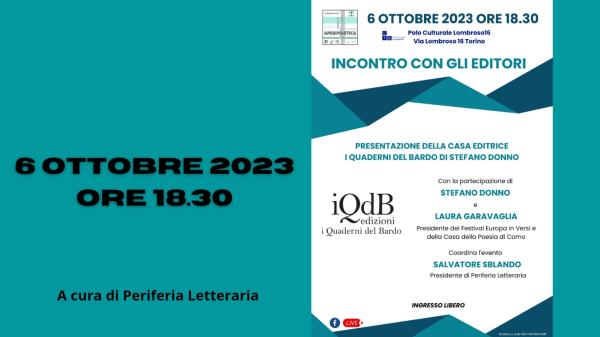 Aperipo-Etica con I Quaderni del Bardo Editore