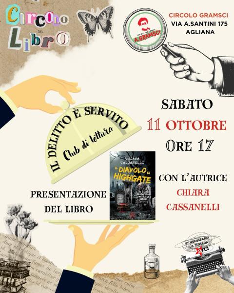 Presentazione del libro "Il diavolo di Highgate"