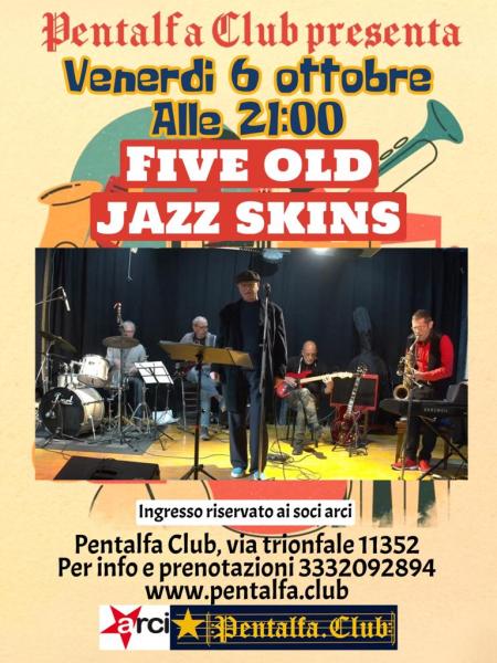 FIVE OLD JAZZ SKINS