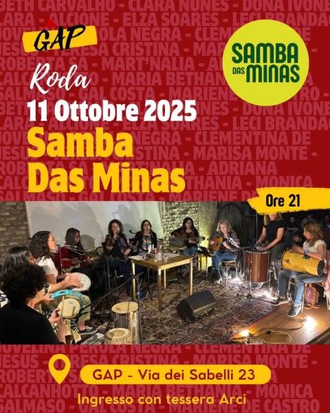 RODA SAMBA DAS MINAS