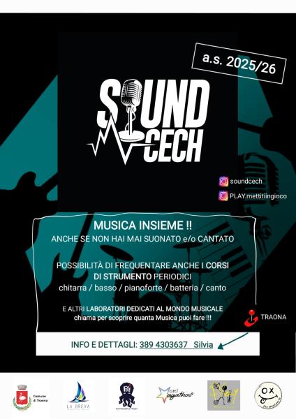 Corsi di Musica d'insieme, di canto e di strumento.