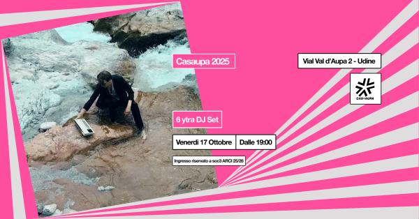 Venerdì 17 | 𝟲 𝘆𝘁𝗿𝗮 𝗗𝗝 𝗦𝗲𝘁