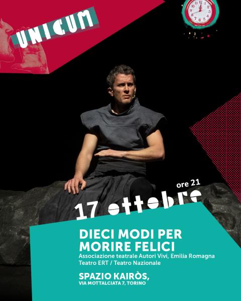 Dieci modi per morire felici 17/10 ore 21!