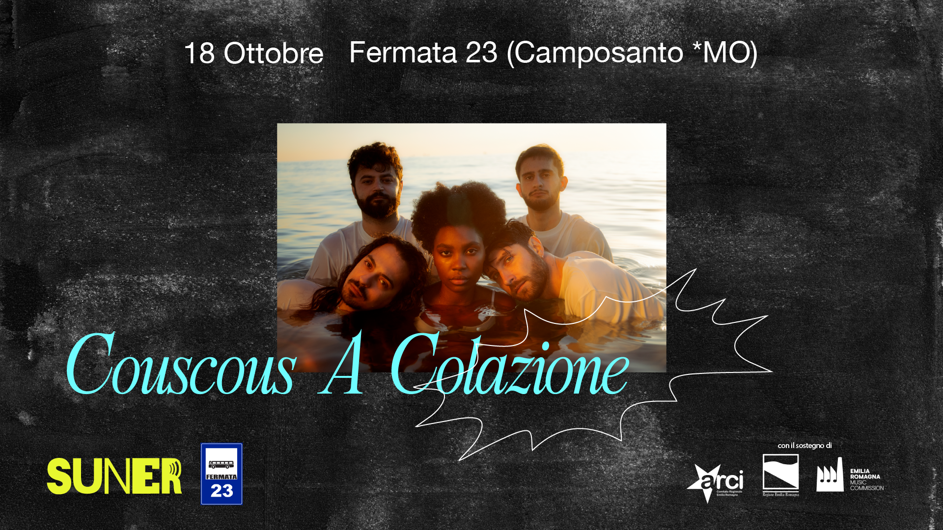 COUS COUS A COLAZIONE + CARICA PAPAYA @ FERMATA 23 ✧ SUNER Festival