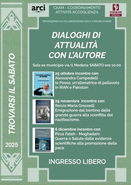 TROVARSI IL SABATO - Incontro con Alessandra Campedelli
