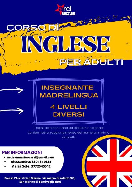 CORSO DI INGLESE