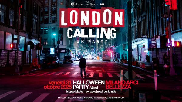HALLOWEEN NIGHT BY LONDON CALLING - UK PARTY