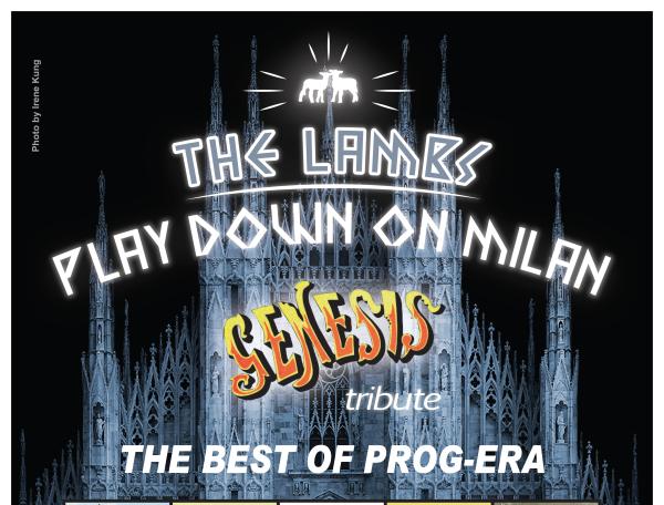 GENESIS TRIBUTE the best of prog-era.  Gruppo THE LAMBS