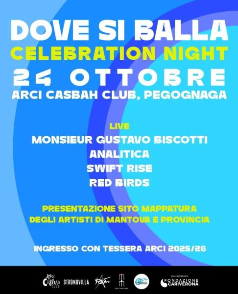 DOVE SI BALLA // celebration night