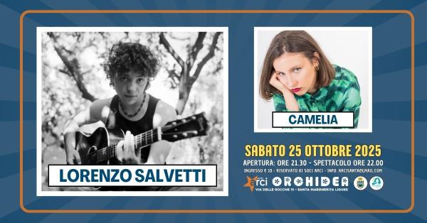 LORENZO SALVETTI + CAMELIA (indie pop)
