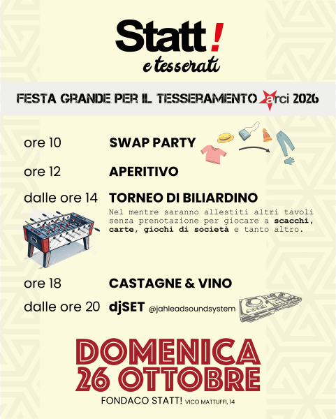 Festa Grande per il tesseramento 2026