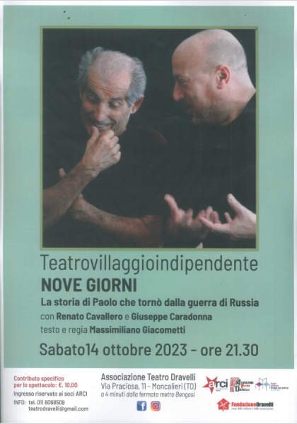 NOVE GIORNI - La storia di Paolo che tornò dalla guerra di Russia
