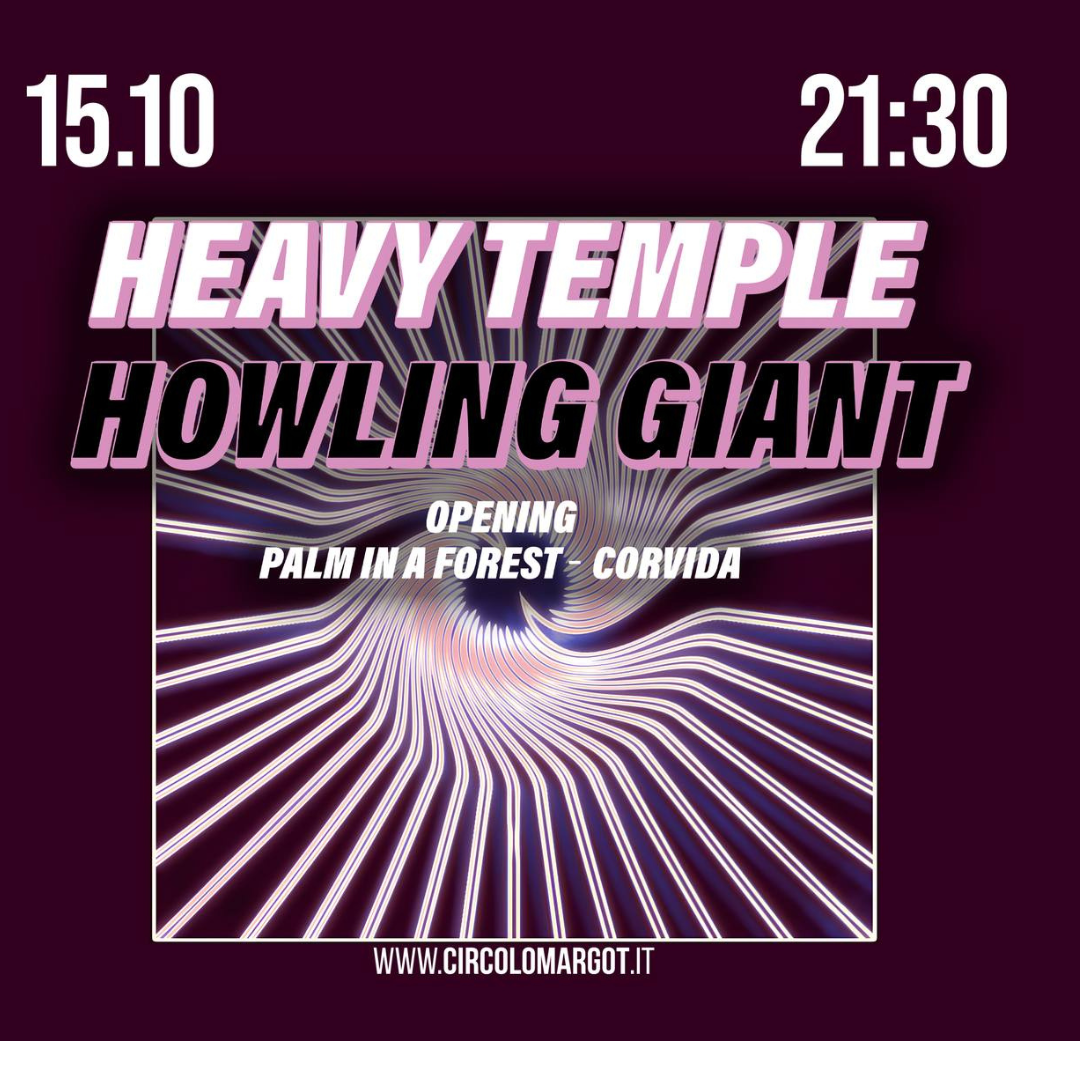 Heavy Temple e Howling Giant LIVE 
