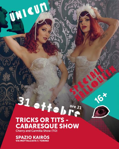 Tricks or tits? CABARESQUE SHOW 🎃