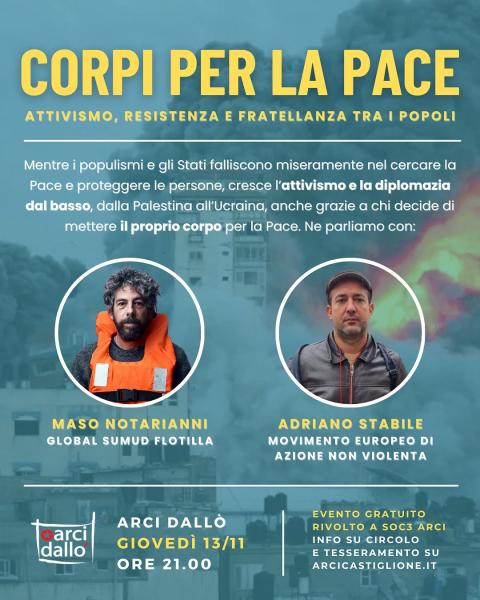 ☮️ CORPI PER LA PACE