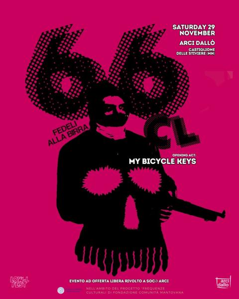 66CL + MY BICYCLE KEYS @ Arci Dalló