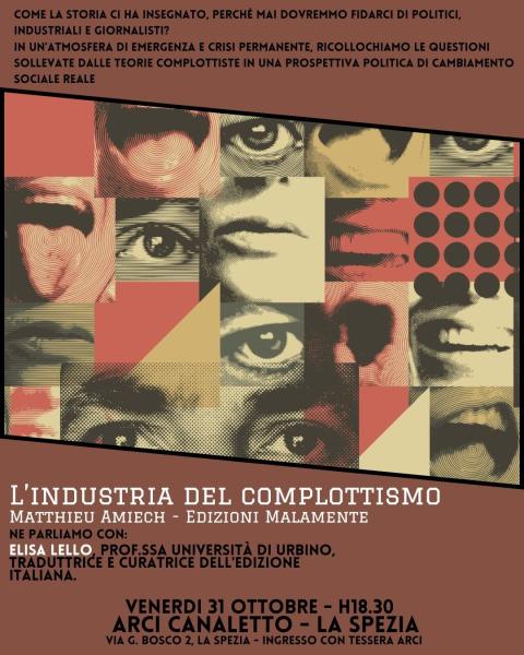 Presentazione del Libro "L'Industria Del Complottismo" di Matthieu Amiech