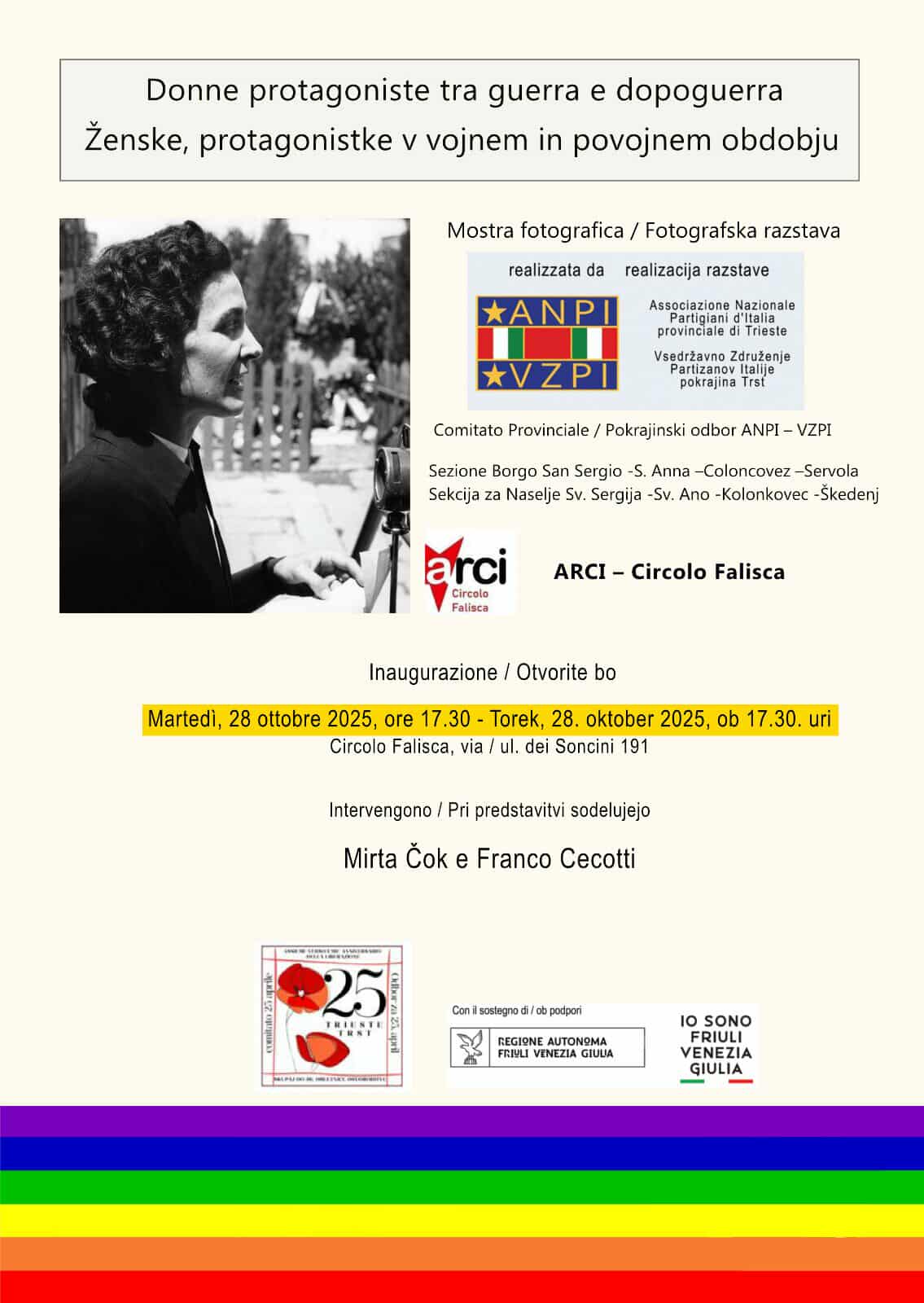 Donne protagoniste tra guerra e dopoguerra - Ženske, protagonistke v vojnem in povojnem obdobju