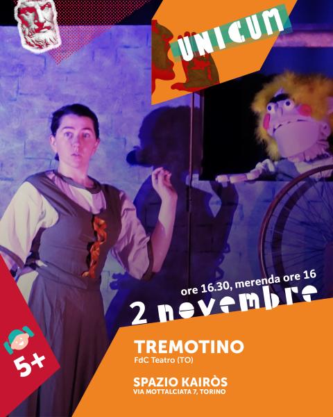 Primo spettacolo per la stagione dedicata ai bambini a Spazio Kairòs!