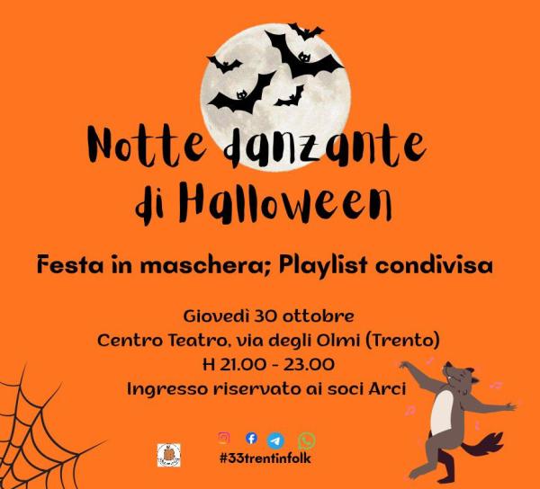 Notte danzante di Halloween - 33 TrentinFolk