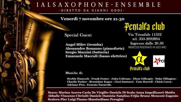 Ialsacophone Ensemble dir. Gianni Oddi