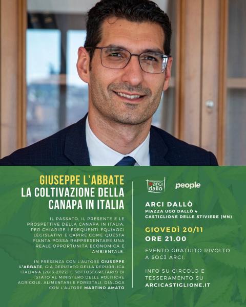 🌿 La coltivazione della canapa in Italia 🌿 con Giuseppe L’Abbate