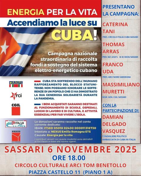 Accendiamo la luce su Cuba