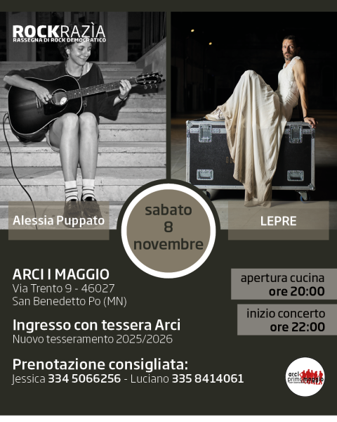 ROCKRAZIA presenta: Alessia Puppato + LEPRE
