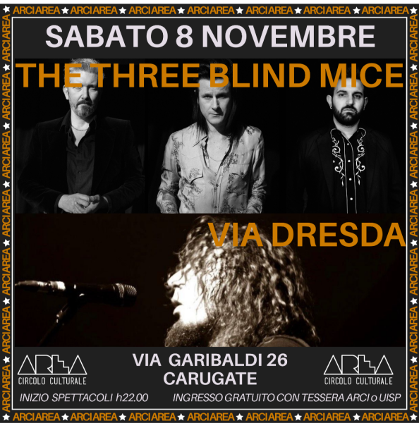 THE THREE BLIND MICE + VIA DRESDA