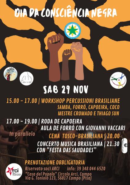 Dia da Consciência Negra - C.A.G.P Pisa