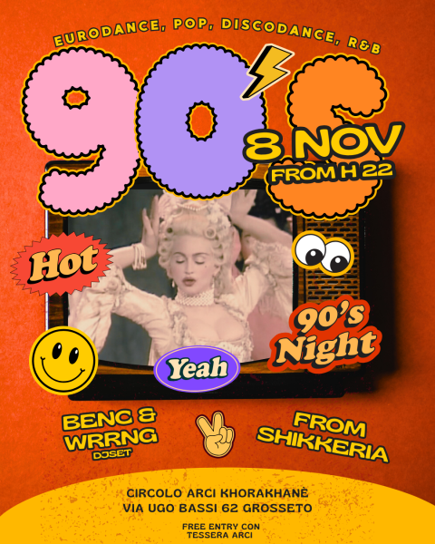 90s PARTY – Festa Anni ’90!