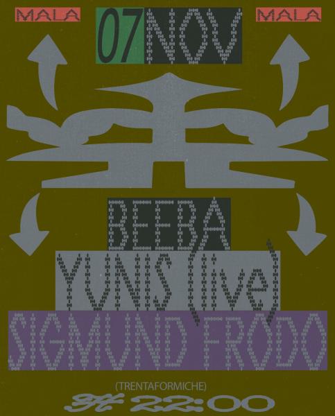 YUNIS (Egitto) live + Malamovida djset ▵ Trenta Formiche