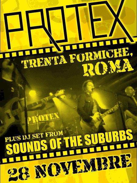 PROTEX (Powerpop/Belfast) ★ Sounds of the Suburbs djset ★ Trenta Formiche