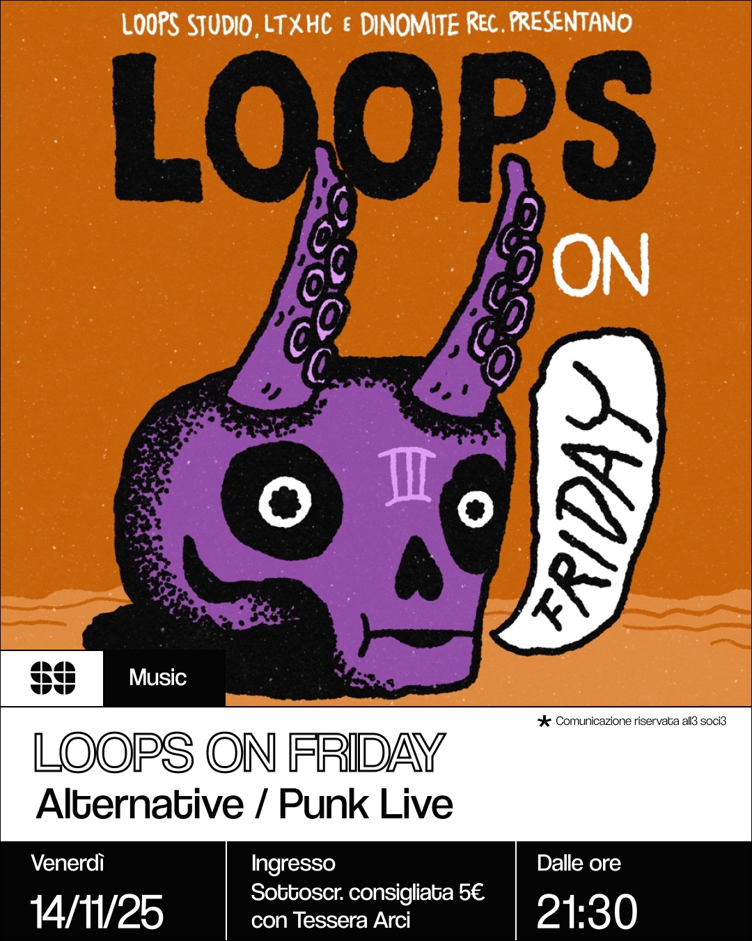 Music: Loops on Friday – Alternative / Punk Live