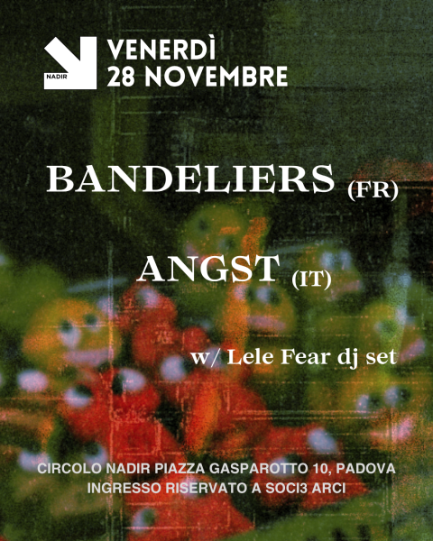 BANDELIERS + ANGST live set