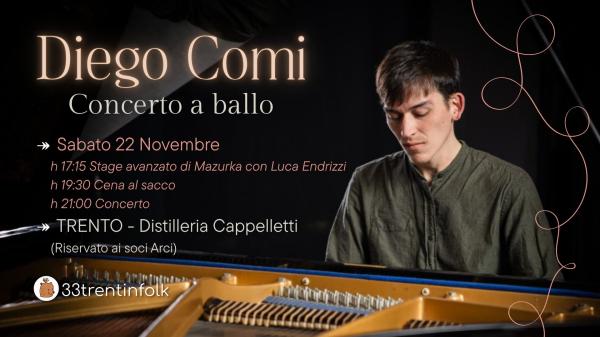 Stage avanzato di Mazurka + Diego Comi - Concerto a ballo