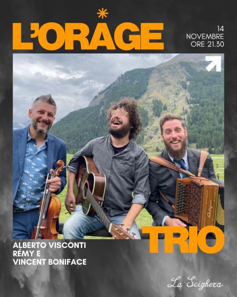 L'ORAGE in trio