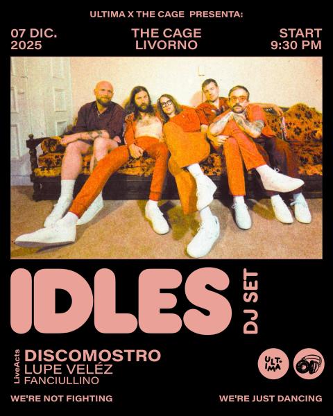Discomostro + Lupe Veléz + Fanciullino + Idles dj set