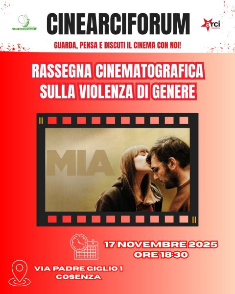 Nuovo appuntamento per il 17 Novembre! CineArciForum: Mia (2023) di Ivano De Matteo