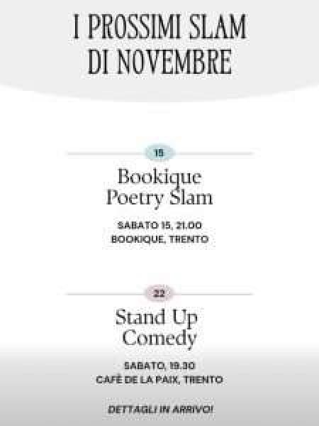 Slam di novembre