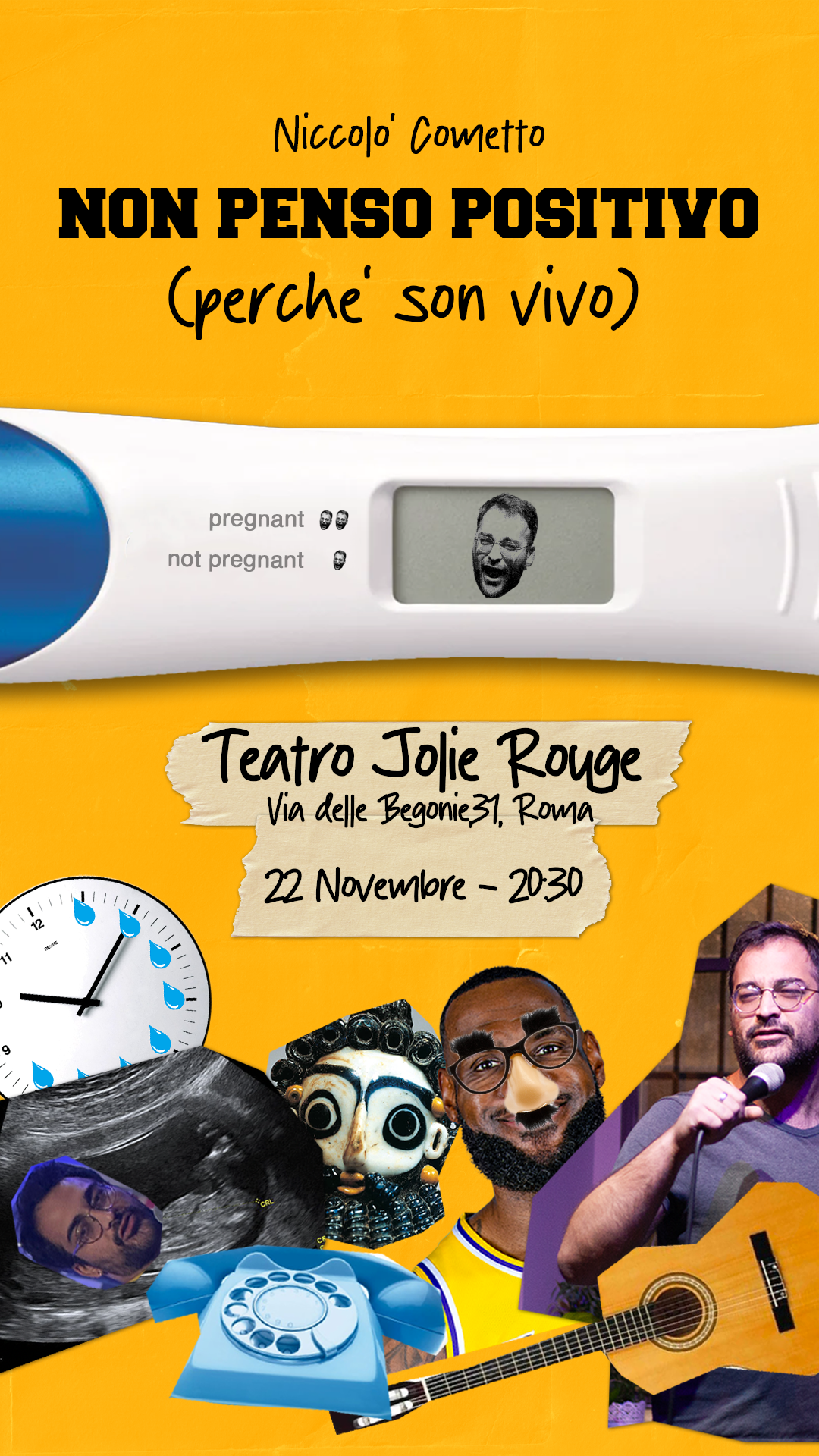 Non penso positivo perchè son vivo Niccolò Cometto Stand up