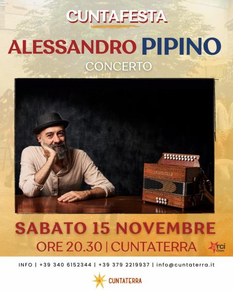 Alessandro Pipino in concerto | CUNTAFESTA