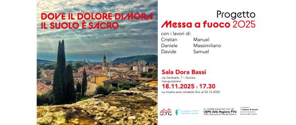 Inaugurazione della mostra del progetto "Messa a fuoco 2025"