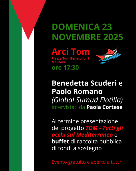 Incontro con la Global Sumud Flotilla