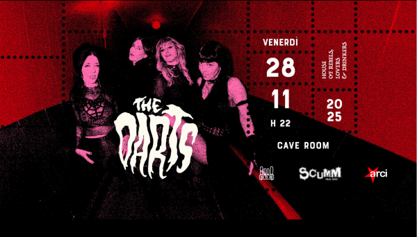 The Darts (USA) @Scumm Cave Room Ven 28/11